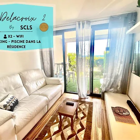 Апартаменты Le Delacroix 2 Scls - Wifi, Piscine *